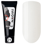 Полигель 21 Молочный (мерцание) в тубе AcryGel Naomi 15 гр