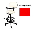 Кресло парикмахерское детское Денис цвет красный