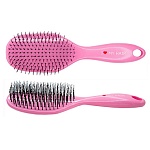 Щетка парикмахерская Spider Classic 1502 розовая глянцевая размер L I love my hair