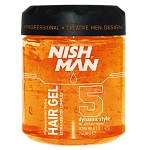 Гель для укладки волос №5 Dynamic Style Hair Nishman 750 мл