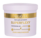 Паста сахарная для шугаринга в банке средняя Pure Gold Superflexy Aravia 750 гр