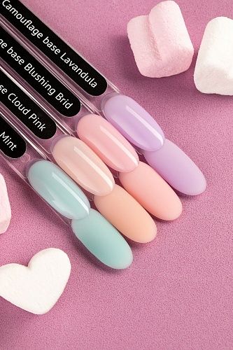 База для ногтей камуфлирующая Camouflage Base Blushing Brid Monami 15 мл
