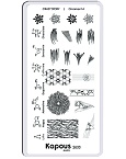 Пластина для стемпинга Crazy story Ornament 4 Kapous Nails