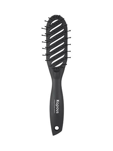 Щетка эргономическая с покрытием Soft Touch Kapous Professional