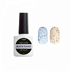 6506 Топ для гель-лака Top Сoat Black Flakes Soft Touch Runail 7 мл
