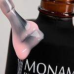 База для ногтей камуфлирующая каучуковая Розовая Rubber Base Rose Monami 15 мл
