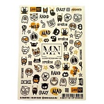 108W Слайдеры для дизайна ногтей Цветной Miw Nails 2 гр