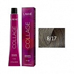 8,17 Крем-краска для волос перманентная Блондин пепельный Collage Lakme 60 мл