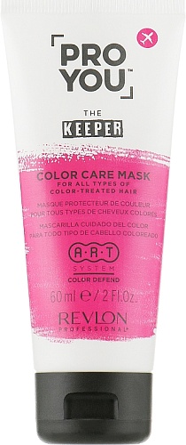 Маска защита цвета для всех типов окрашенных волос Color Care Pro You Keeper 60 мл