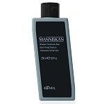 Шампунь мужской тонирующий черный для волос Black Toning Shampoo Manniskan Kaaral 250 мл