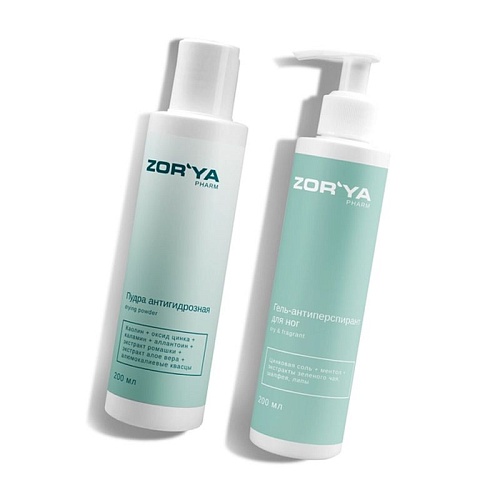 Пудра антигидрозная для подготовки к процедуре депиляции Drying Powder Pharm Zor`Ya 200 мл