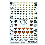13F Слайдеры для дизайна ногтей Фольгированый Miw Nails 2 гр