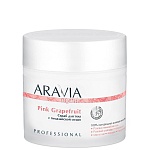 Скраб для тела с гималайской солью Pink Graperfruit Aravia Organic 300 мл