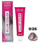 9,26 Крем-краска перманентная блондин розовый Ollin Color Ollin Professional 100 мл