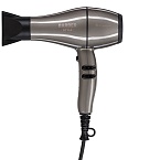 Фен для волос Barber Style Compact ионизация 2 насадки 2200 Вт темная сталь BLDC мотор Dewal Pro