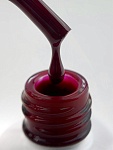 2406 Гель-лак для ногтей Темно-бордовый - Maroon Hema Free Uno 10 гр
