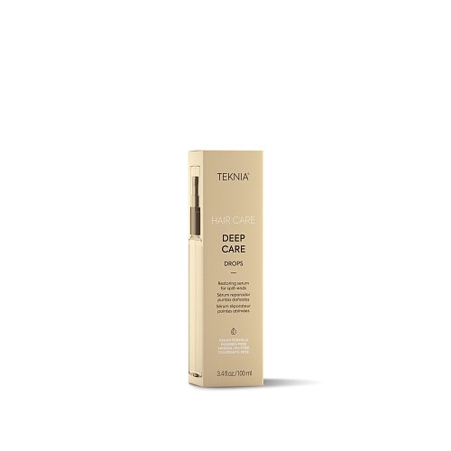 Сыворотка восстанавливающая для поврежденных кончиков волос Deep Care Drops Teknia Lakme 100 мл