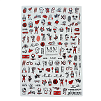471W Слайдеры для дизайна ногтей Цветной Miw Nails 2 гр