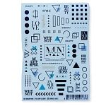 #S-01 Наклейки для дизайна ногтей Miw Nails 2 гр