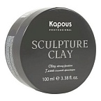 Глина для укладки волос нормальной фиксации Kapous Professional 100 мл