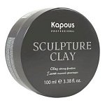 Глина для укладки волос нормальной фиксации Sculpture Clay Kapous Professional 100 мл