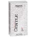 Гель-краска мужская для волос без аммония 7,1 тем блон пепел Gentlemen Kapous Professional 40мл+40мл