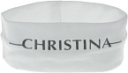 Повязка на волосы белая Christina