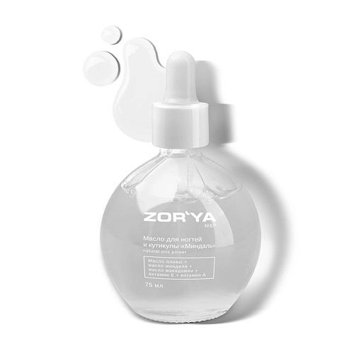 Масло для ногтей и кутикулы Миндаль Natural Oils Power M&P Zor`Ya 75 мл