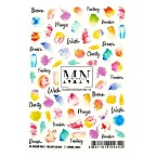 74W Слайдеры для дизайна ногтей Цветной Miw Nails 2 гр