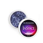 01 Гель для дизайна ногтей светоотражающий оптический фиолетовый InSpace TNL 5 мл