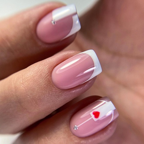 База для ногтей камуфлирующая каучуковая Розовая Rubber Base Rose Monami 15 мл