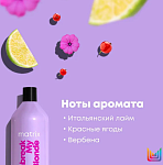 Шампунь укрепляющий для осветленных волос без сульфатный Unbreak My Blonde Matrix 1000 мл