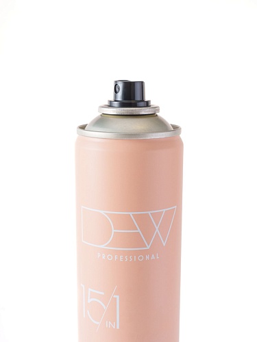 Лак для укладки волос 15в1 экстрасильная фиксация Hairspray Extra Strong DEW Professional 500 мл