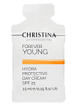 Крем дневной гидрозащитный SPF 25 в индивидуальном саше CHRISTINA Hydra Protective Day cream 1,5 мл