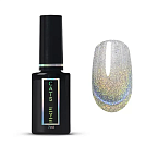 9801 Гель-лак для ногтей Cat's Eye Crystal Rainbow Runail 7 мл