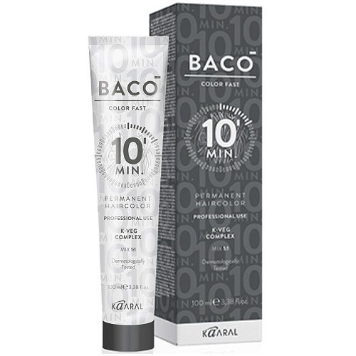 7,44 Краска перманентная Блондин интенсивный медный Baco Color Fast Kaaral 100 мл