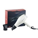 Фен для волос компактный Exception Compact ионизация 2 насадки 2200 Вт белый Dewal