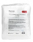Полотенце одноразовое 35*70 cм 50 г/м2 белое соты Kapous Professional 50 шт