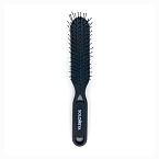 Расческа для распутывания сухих и влажных волос Detangler Black Aesthetic Черная 5460-M2 Solomeya