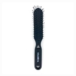 Расческа для распутывания сухих и влажных волос Detangler Black Aesthetic Черная 5460-M2 Solomeya