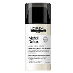 Крем для волос несмываемый инновационный уход Metal Detox L'oreal Professionnel 100 мл