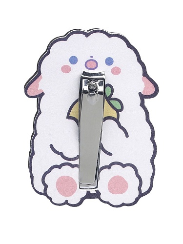 Набор для маникюра Овечка кусачки и пилка 180/3000 грит Manicure Set Lamb Solomeya