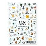 40W Слайдеры для дизайна ногтей Цветной Miw Nails 2 гр(нг)