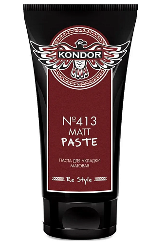 Паста мужская для укладки волос матовая №413 Re Style Kondor 50 мл