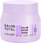 Маска для окрашенных волос Color Saver Salon Total 500 мл