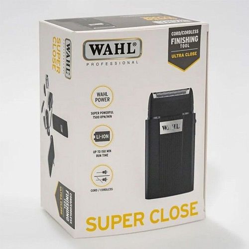 Бритва электрическая Super Close черный Wahl