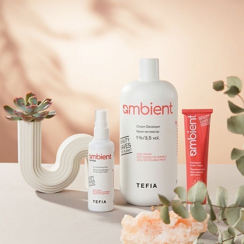 Крем-активатор для волос 1% 3.5 vol Ambient Tefia 900 мл