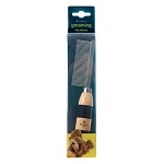 Расческа для животных с ручкой редкие металлические штифты Dewal Pro Grooming