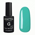 Гель-лак GRATTOL COLOR GEL POLISH LIGHT TURQUOISE 9 мл GTC  № 061 