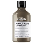 Шампунь восстановление волос Serie Expert Absolut Repair Molecular L'oreal Professionnel 300 мл